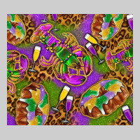 Mardi Gras With Crabs Tumbler Premium Sweatshirt | Teevron