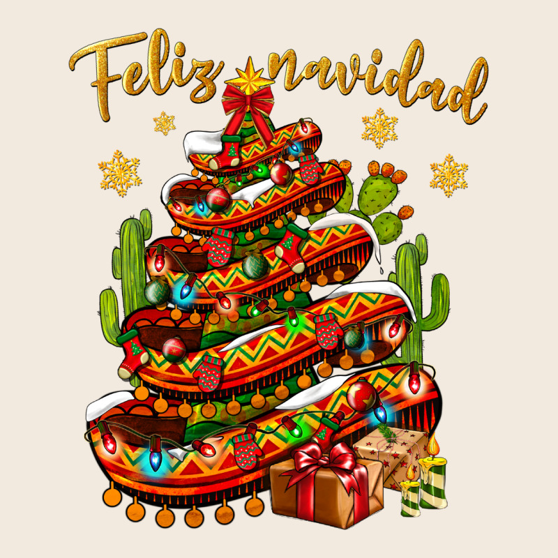 Christmas Feliz Navidad Zipper Hoodie by NancyCooperArtShop | Teevron