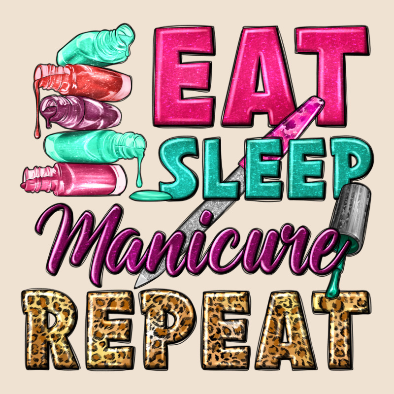Eat Sleep Manicure Repeat Urban Heavy Tee by NancyCooperArtShop | Teevron