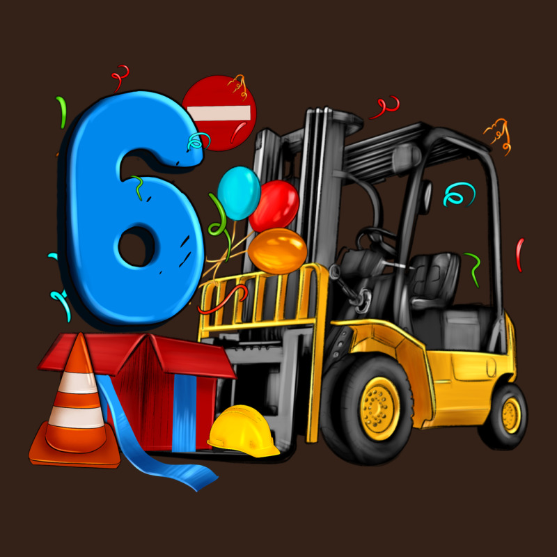 Forklift Birthday Six Heavy Core Tee by Artiststas | Teevron