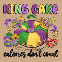 King Cake Calories Don't Count Vintage Hoodie | Teevron