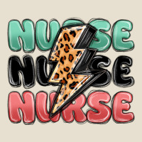 Nurse Leopard Lightning Bolt Urban Heavy Tee | Teevron