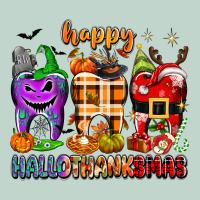 Happy Hallothanksmas Teeth Zipper Hoodie | Teevron