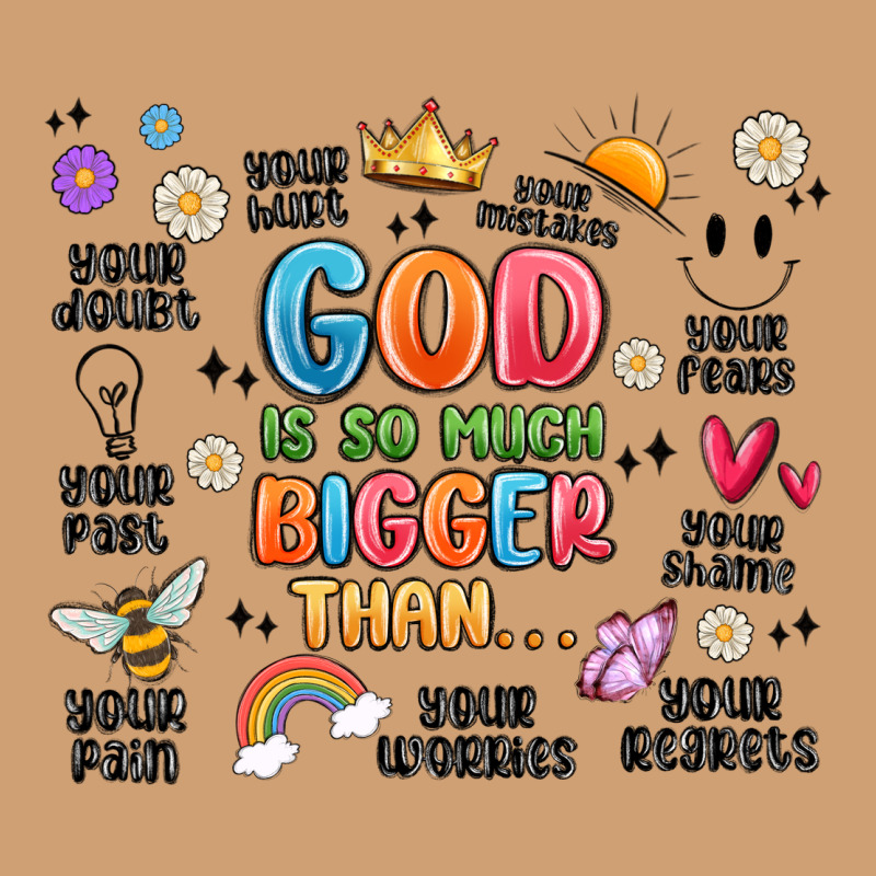 God Is So Much Bigger Than... Vintage Tee by MaliasSmallBusiness | Teevron