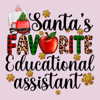 Santa's Favorite Educational Assistant Ladies Tee | Teevron