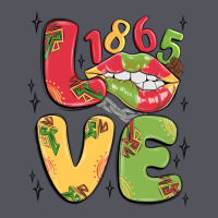 Love Juneteenth Lips Vintage Hoodie | Teevron
