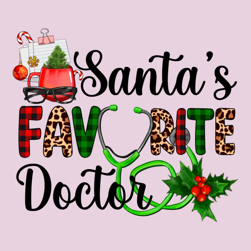 Santa's Favorite Doctor Ladies Tee by AdoDesignShop | Teevron