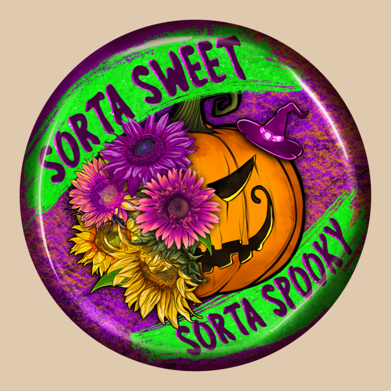 Halloween Round Earrings Heavyweight Sweatshirt by BundleAndBundleShop | Teevron