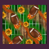 American Football With Sunflower Tumbler Long Sleeve Tee | Teevron