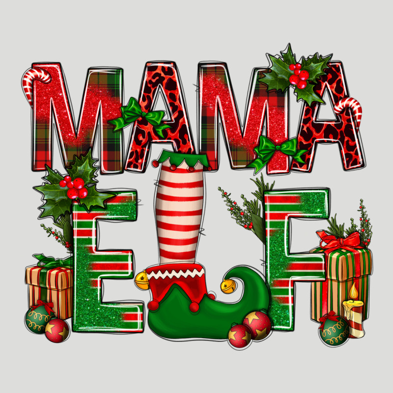 Christmas Mama Elf Zipper Hoodie by NancyCooperArtShop | Teevron