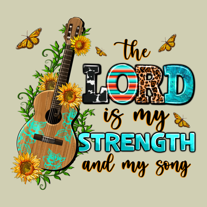 The Lord Is My Strength And My Song Guitar With Su Heavy Core Tee by AdoDesignShop | Teevron