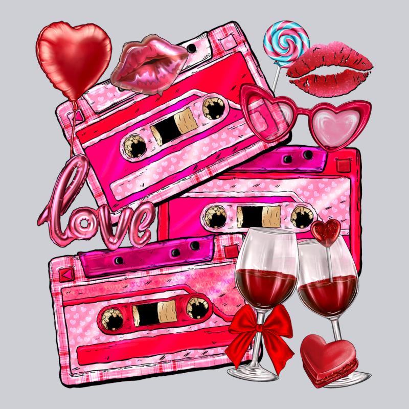 Valentines Day Cassette Classic Tee by NancyCooperArtShop | Teevron