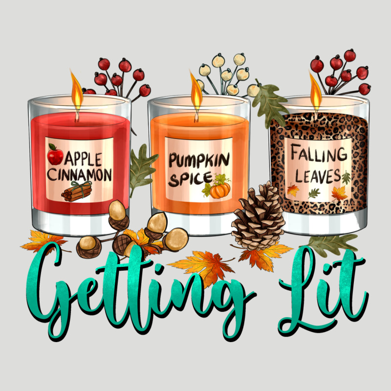 Candles With Fall Getting Lit Zipper Hoodie by texasbilliewilder | Teevron