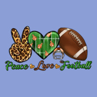 Peace Love Football Long Sleeve Tee | Teevron