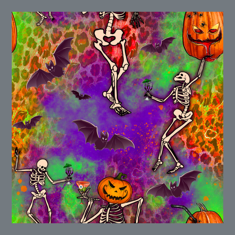 Halloween Party Seamless Pattern Heavyweight Sweatshirt by BundleAndBundleShop | Teevron