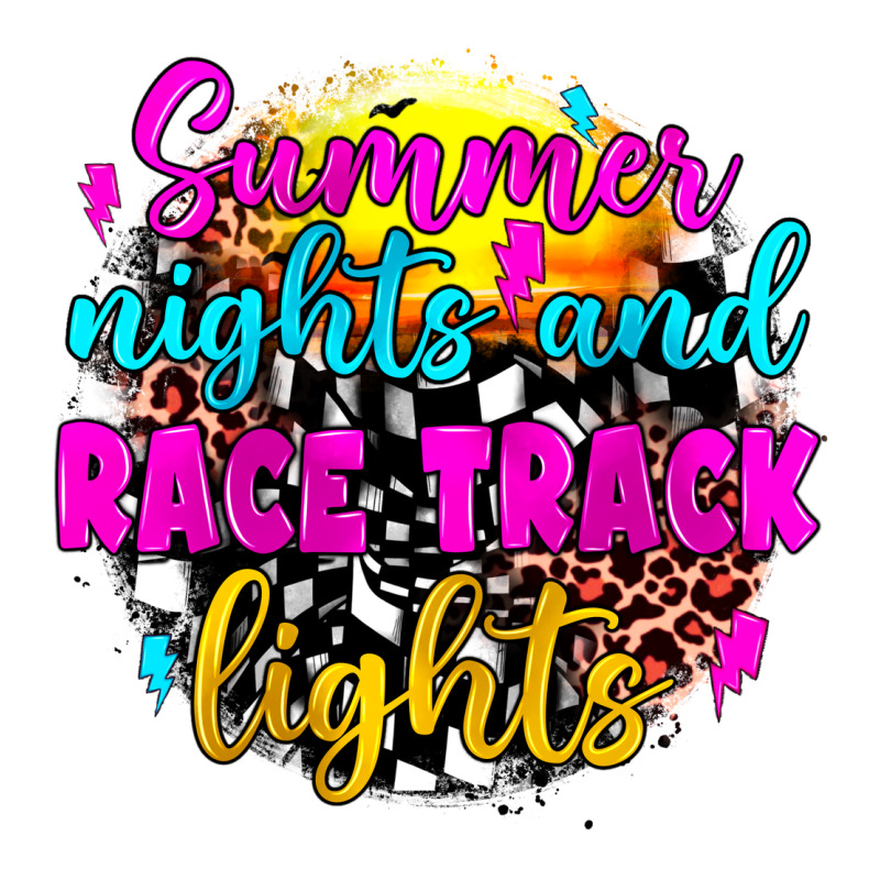 Summer Nights And Race Track Lights Premium Tee by JahusDesignShop | Teevron