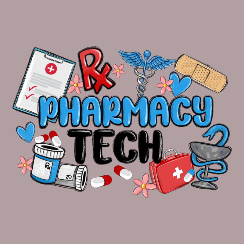 Pharmacy Tech Vintage Hoodie by MaliasSmallBusiness | Teevron