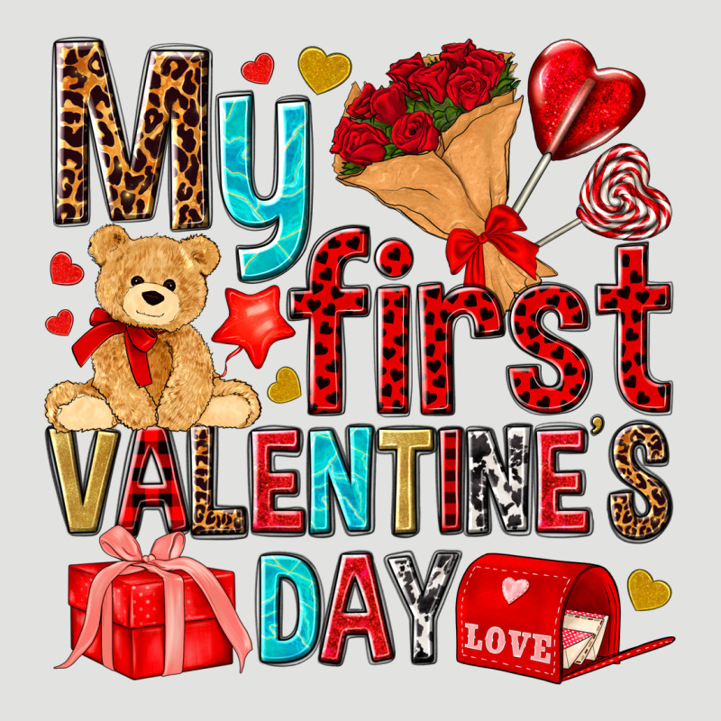 My First Valentines Day Classic Tee by NancyCooperArtShop | Teevron