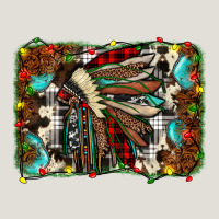 Christmas Indian Headdress Heavy Core Tee | Teevron