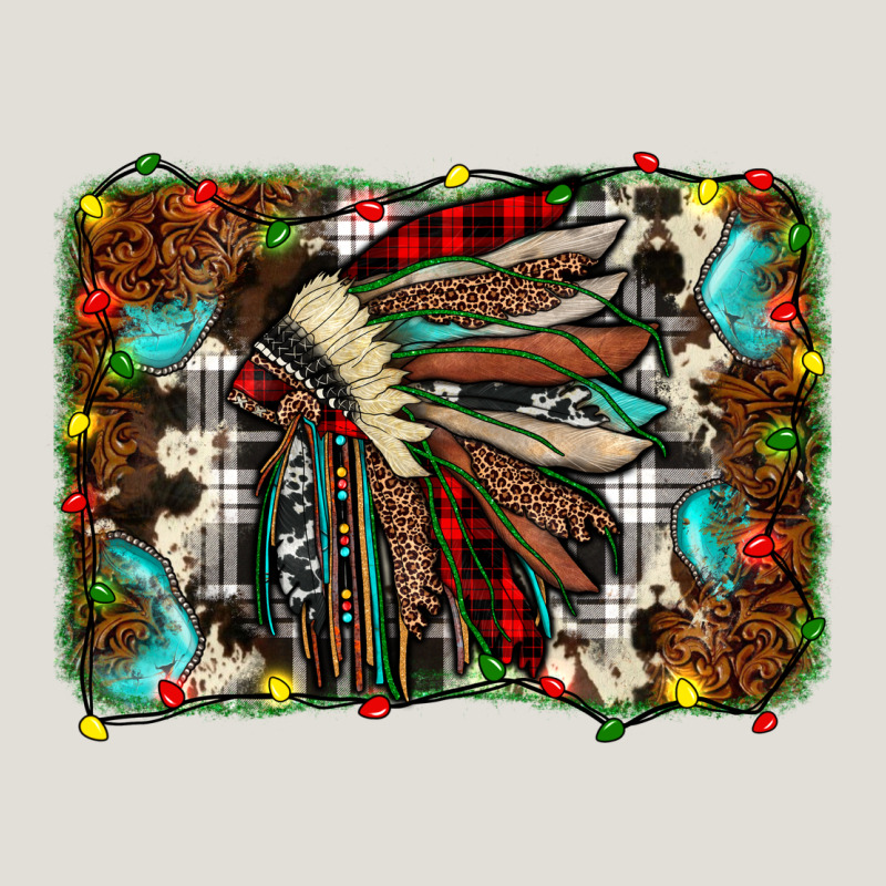 Christmas Indian Headdress Heavy Core Tee by JahusDesignShop | Teevron