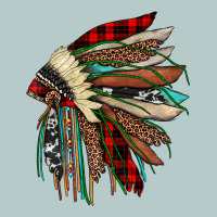 Christmas Indian Headdress Heavy Core Tee | Teevron