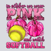 In October We Wear Pink And Watch Softball Zipper Hoodie | Teevron
