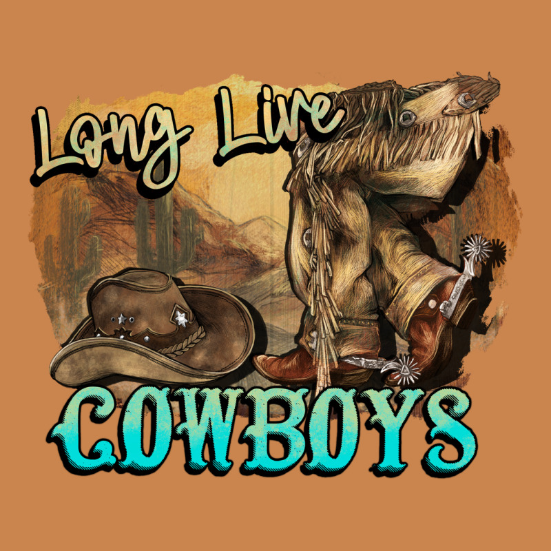 Long Live Cowboys Boots Hat Heavyweight Hoodie by HowdyJamesFarm | Teevron