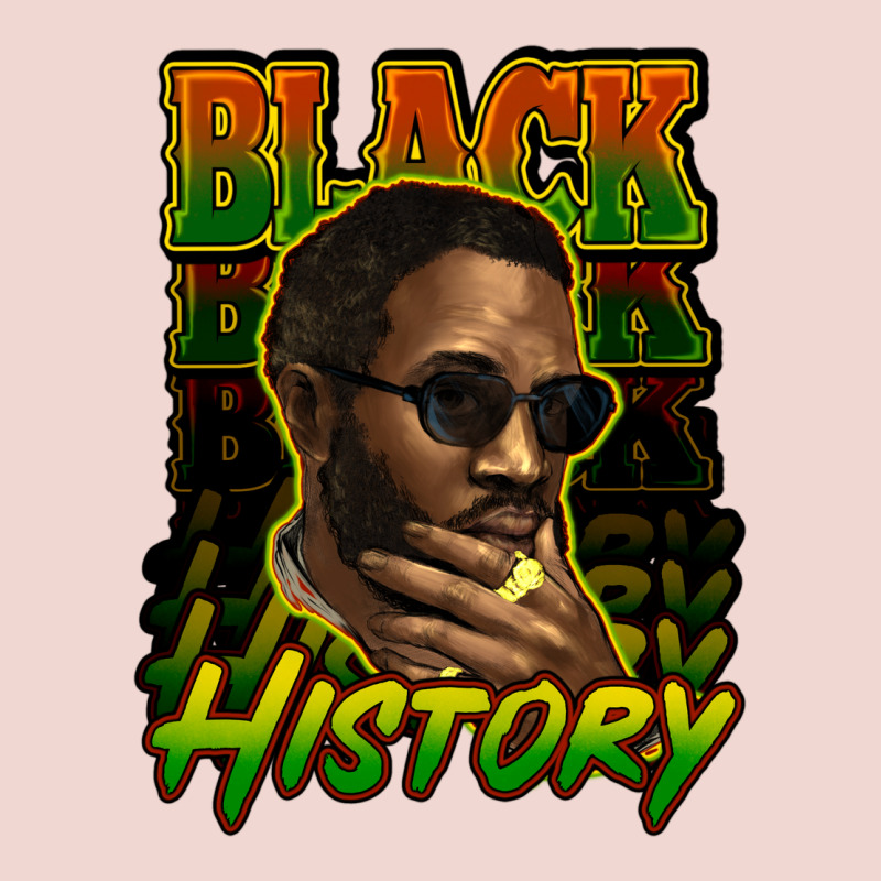 Black History Afro Man Premium Sweatshirt by HowdyJamesFarm | Teevron