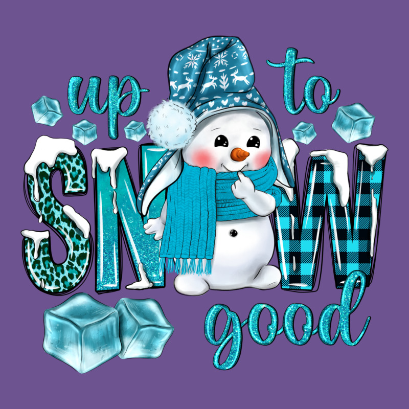Up To Snow Good And Cute Snowman Vintage Tee by NancyCooperArtShop | Teevron