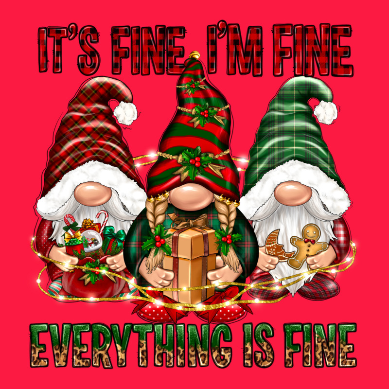 It's Fine I'm Fine Everything Is Fine Zipper Hoodie by NancyCooperArtShop | Teevron