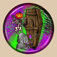 Halloween Round Earrings 1 Heavyweight Sweatshirt | Teevron