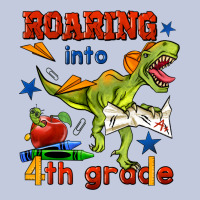 Roaring Into 4th Grade Long Sleeve Tee | Teevron