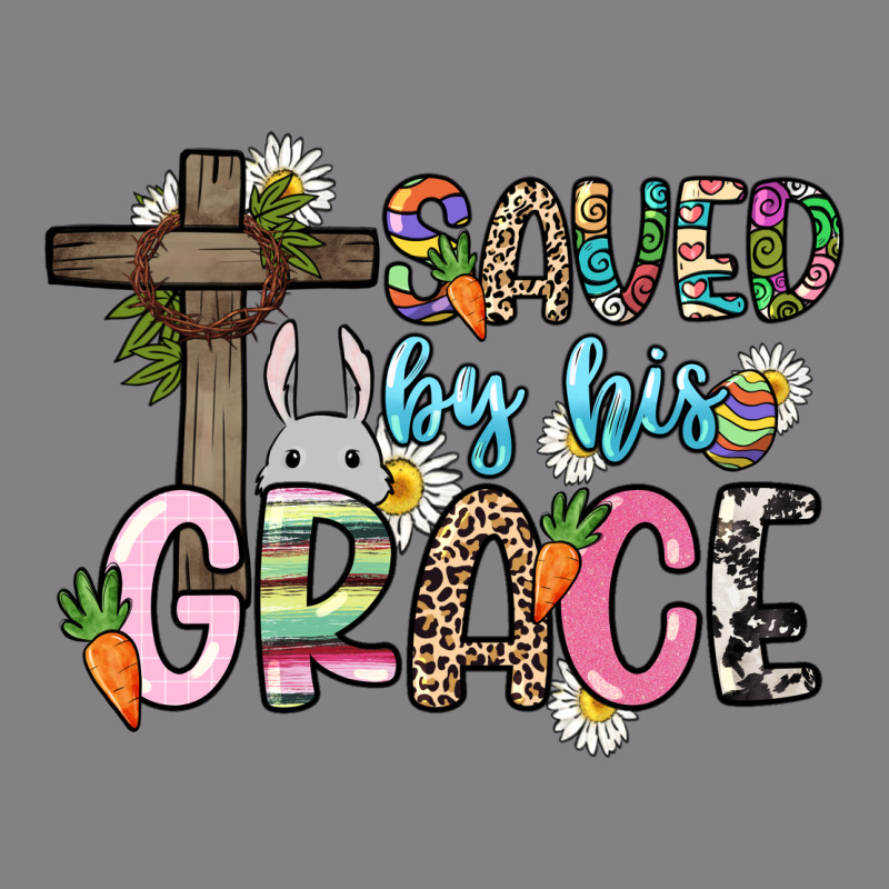Saved By His Grace Easter Day Heavyweight Hoodie by HowdyJamesFarm | Teevron