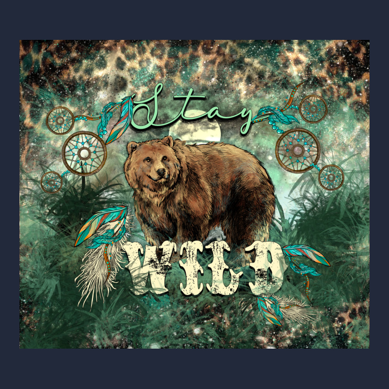 Stay Wild Bear Tumbler Premium Sweatshirt by HowdyJamesFarm | Teevron