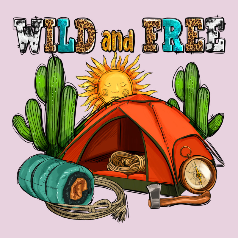 Wild And Free Camp Ladies Tee by AdoDesignShop | Teevron