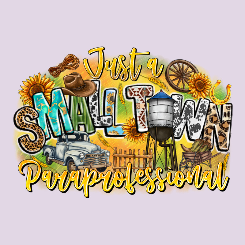 Just Small Town Paraprofessional Classic Tee by CowhideDigitalArt | Teevron