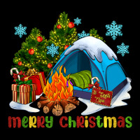 Merry Christmas Camp Ladies Tee | Teevron