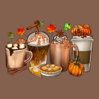 Pumpkin Spice Coffee Cups Zipper Hoodie | Teevron