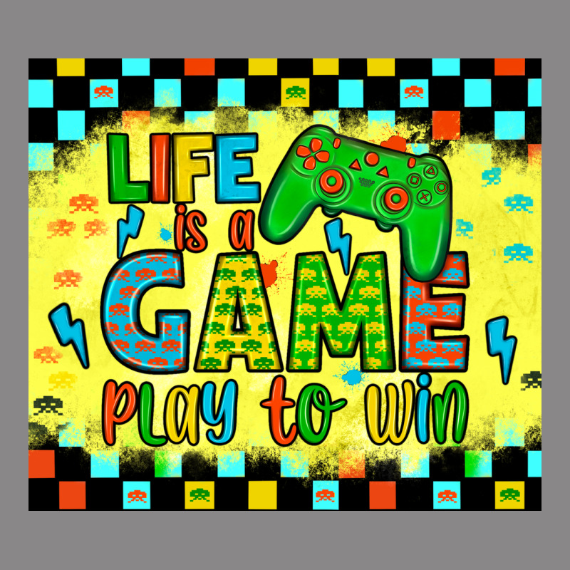 Life Is A Game Play To Win Vintage Tee by JahusDesignShop | Teevron