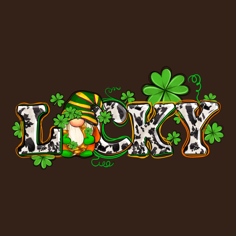 Lucky With Gnome And  Shamrocks Heavy Core Tee by AdoDesignShop | Teevron