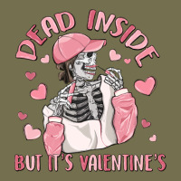 Dead Inside But It's Valentine's Vintage Hoodie | Teevron