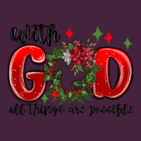 With God All Things Are Possible Classic Tee | Teevron