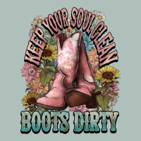 Keep Your Soul Clean Boots Dirty Cowboy Western Heavyweight Hoodie | Teevron