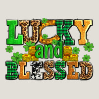 Lucky And Blessed With Coins And Shamrocks Heavy Core Tee | Teevron