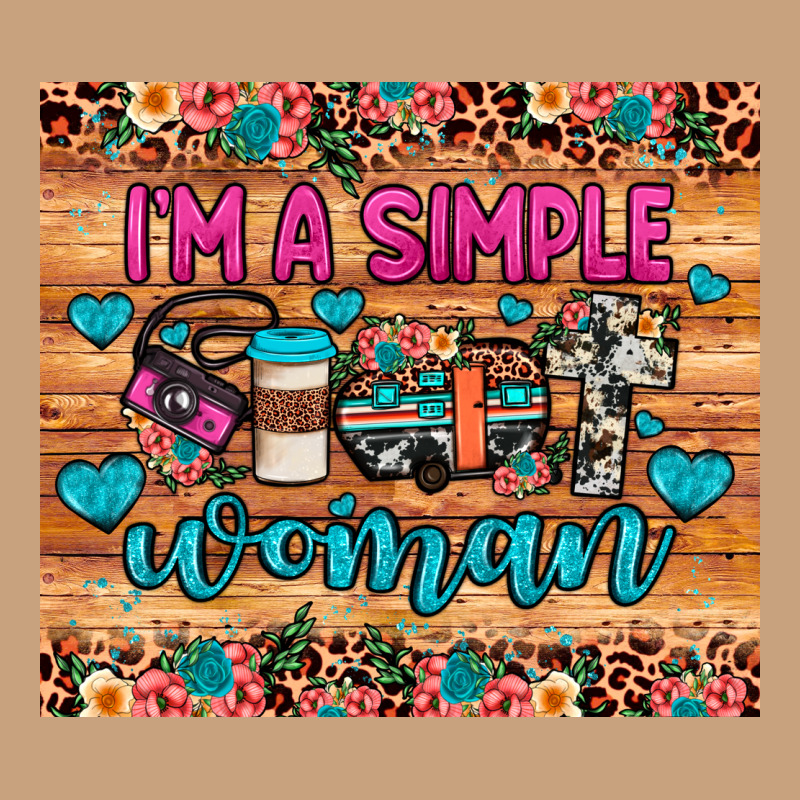 I'm A Simple Woman Vintage Tee by JahusDesignShop | Teevron