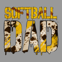 No Background Softball Dad Vintage Hoodie | Teevron