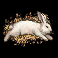 Bunny Rabbit Leopard Easter Day Premium Sweatshirt | Teevron