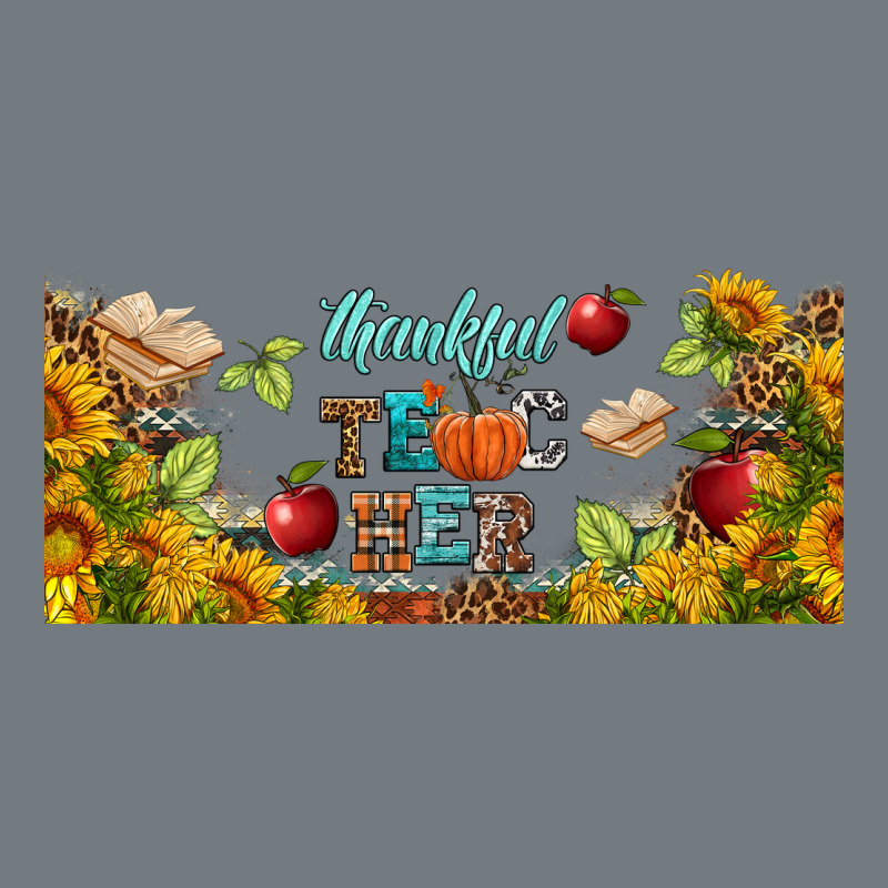 Thankful Teacher Fall Libbey Glass Heavyweight Sweatshirt by BundleAndBundleShop | Teevron