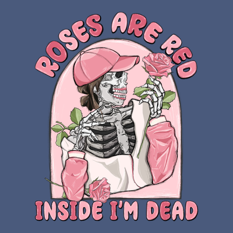 Roses Are Red Inside I'm Dead Vintage Hoodie by MaliasSmallBusiness | Teevron