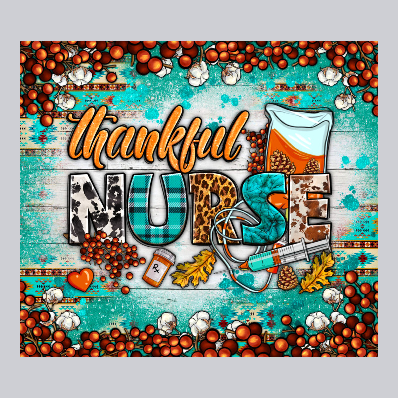 Thankful Nurse Fall Tumbler Heavyweight Sweatshirt by BundleAndBundleShop | Teevron